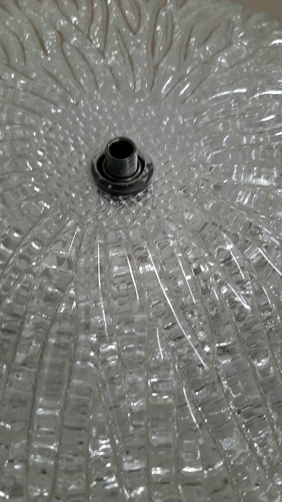 Image 1 of Lampada da soffitto in vetro ghiaccio Kaiser Leuchten