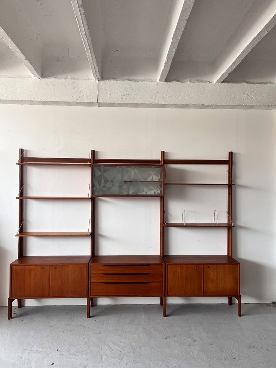 Image 1 of Bibliothèque modulaire de Torbjörn Afdal, Norvège des années 1960