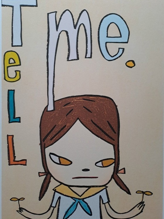 Image 1 of Nach Nara Yoshitomo, Tell Me, 1990er Jahre, Lithografie in limitierter Auflage