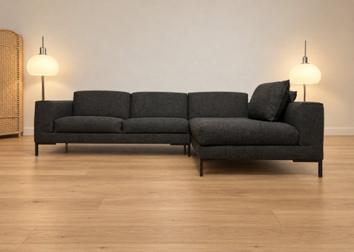 Neues Design auf Lager: Aikon Ecksofa, Stoff Amaro