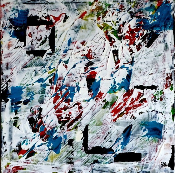 Think Outside the Box – CB, Paintings & Drawings, Canvas (photo 6 of 6)