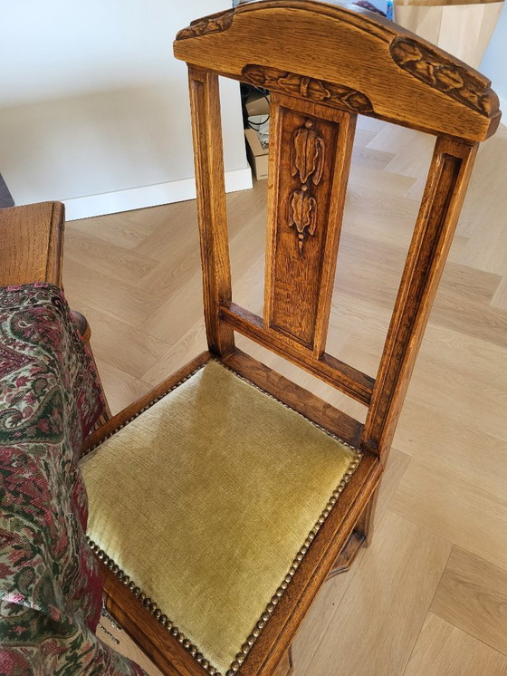 Image 1 of Antiker Essbereich aus Eiche und 2 Schränke