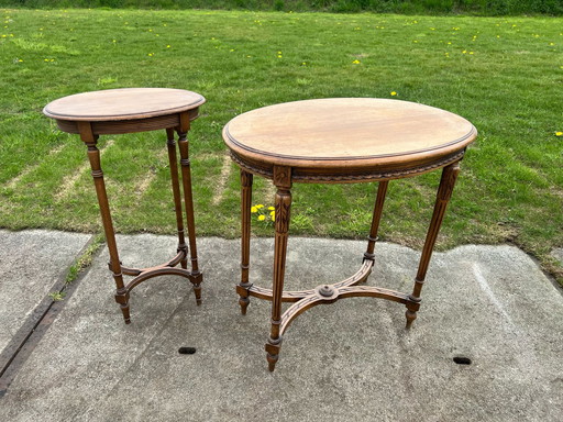 2 French Tables Louis XVI