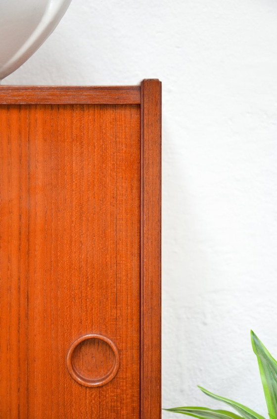 Image 1 of Vintage open bookcase, teak chest of drawers, mid-century sideboard, retro