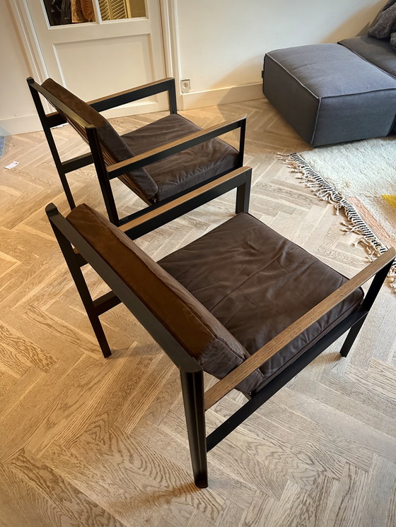 Image 1 of Silla de carga Heerenhuis Sillón de lona con reposabrazos