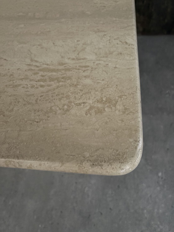 Image 1 of Vintage travertine coffee table