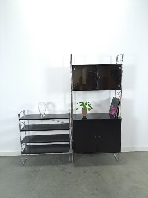 Set di mobili modulari e scaffalature Denka di design danese