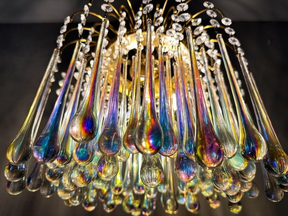 Image 1 of Vintage Teardrop Chandelier