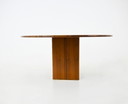 Round Africa Table by Afra & Tobia Scarpa for Maxalto, 1975