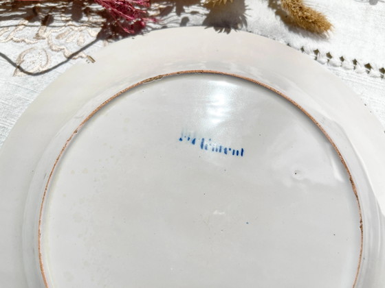 2 St Clement Luneville 19th Century Floral Pattern Plates – Crockery (photo 6 of 11)