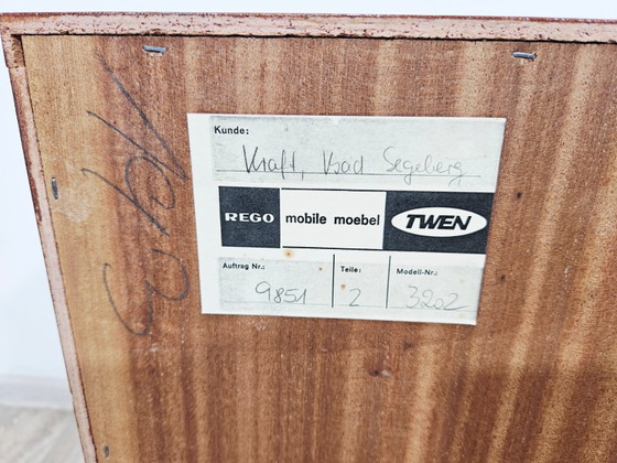 Zijkasten van Günter Renkel voor Rego / Twen, Duitsland, Set van 2 – Buffetkasten (photo 17 of 19)