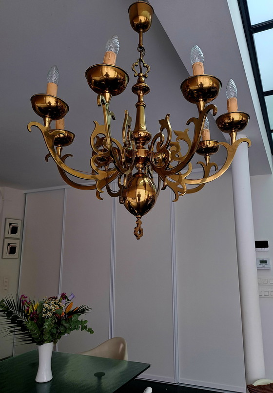 Image 1 of Xl kupfer kronleuchter modern