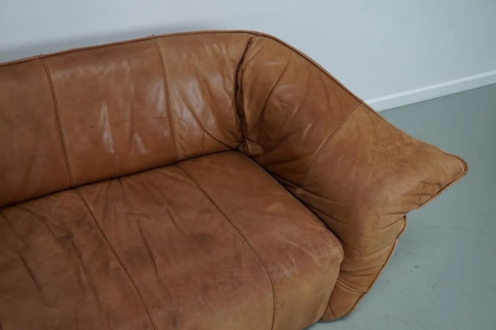 Image 1 of Canapé Andes en cuir cognac par Gerard van den Berg pour Montis, 1970