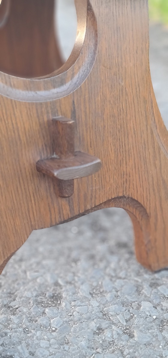 Image 1 of 2 Brutalist high chairs '60