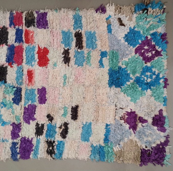 Image 1 of Boucherouite loper / vloerkleed 200x96cm