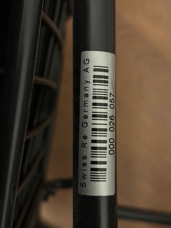 Image 1 of 4x vintage black “Bikini” Vitra Eames DKX chairs