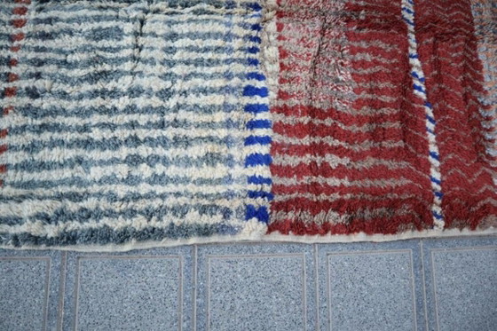 Extra large Moroccan rug 500 × 400 cm, Turquoise, ivory and terracotta, Rugs & carpets, Wool, mint (photo 6 of 10)