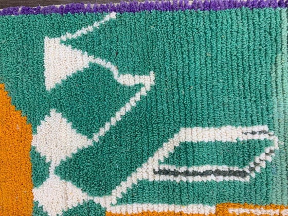Alfombra de lana pura hecha a mano a medida, tamaño 2/3 m. – Ahrend, Wool (photo 6 of 9)