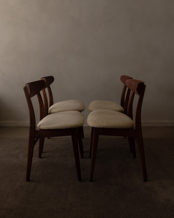 Image 1 of Set aus 4 CH30-Esszimmerstühlen von Hans J. Wegner für Carl Hansen & Søn – dänisches Design, 1950er Jahre