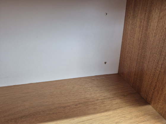 Image 1 of Sideboard on hairpin legs. Vintage (hall) cabinet, decoupage.