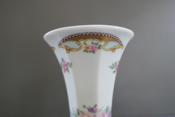 Image 1 of Vase Vintage Limoges Porcelaine