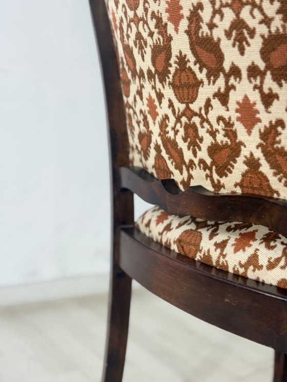 Image 1 of Lot de 4 très belles chaises Chippendale, chaises de salle à manger, chaises de cuisine, chaise de salle à manger vintage