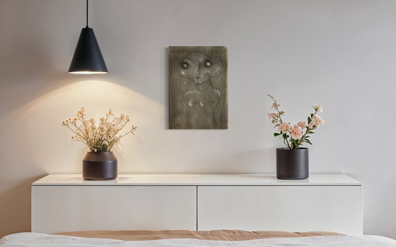 Image 1 of Robert Detheux - Surrealist painting