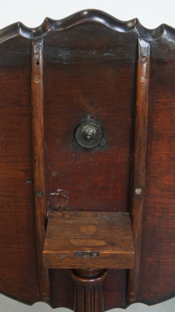 Image 1 of Antigua mesa de vino/mesa auxiliar inglesa del siglo XIX