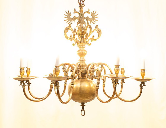 Image 1 of Grande lampadario olandese a 8 luci