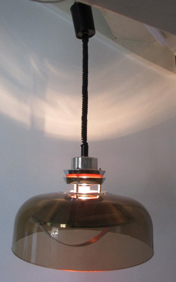 Image 1 of Mid - Century Space Age pendant lamp by Herda