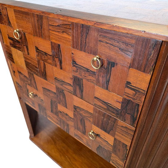 Image 1 of French Art Deco rosewood chest of drawers, 1920s/1930s