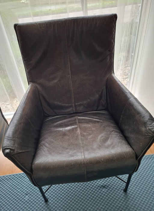 Montel Charly cuir noir