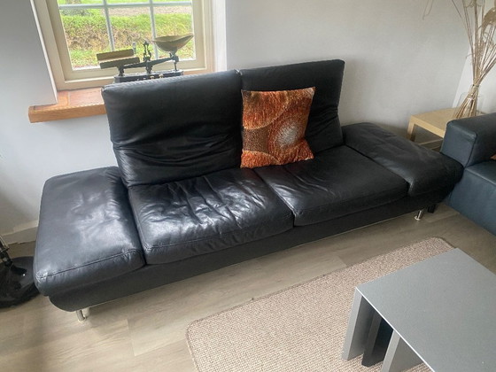 Image 1 of Sofa + footstool Konoir Roxanne