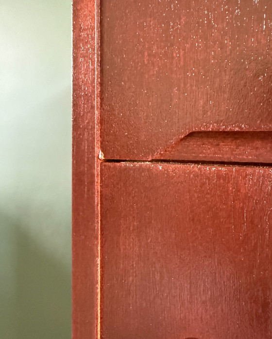 Image 1 of Vintage Deense ladekast met 6 laden