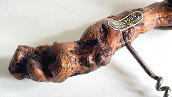 Image 1 of Tire-BOUCHON en Bois VINTAGE