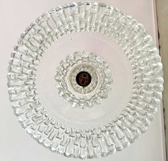 Lampada a sospensione Vintage Kalmar – Lampade a sospensione, Vetro, Ottone (photo 11 of 14)