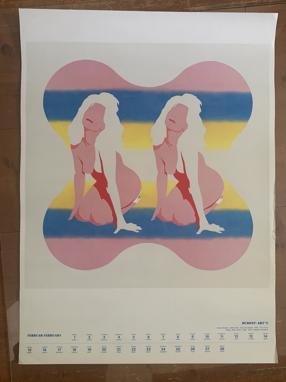 Image 1 of 16 Lithos von 1970-71-72 aus dem berühmten Dumont Art kalender