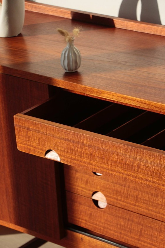 Image 1 of Large Scandinavian teak sideboard – Danish design – 1960s