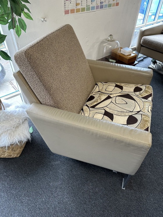 Image 1 of Elegante sofá Leolux + sillón