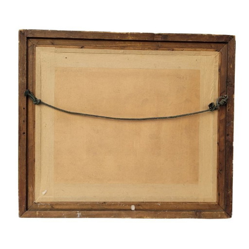 Pastell auf Papier „Tanz“, nach Leopold François Kowalski, frühes 20. Jahrhundert