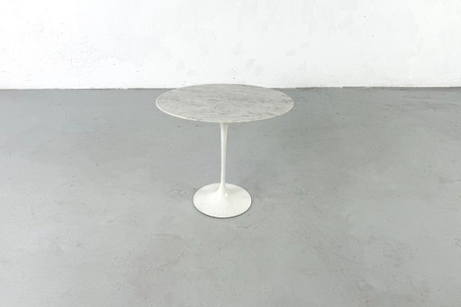 Side Table/Gueridon Tulip by Eero Saarinen for Knoll International - 1960s – bijzettafels, Aluminium (photo 2 of 11)