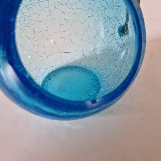 Image 1 of Vintage bol asbak quist stijl jaren 60 glazen asbak