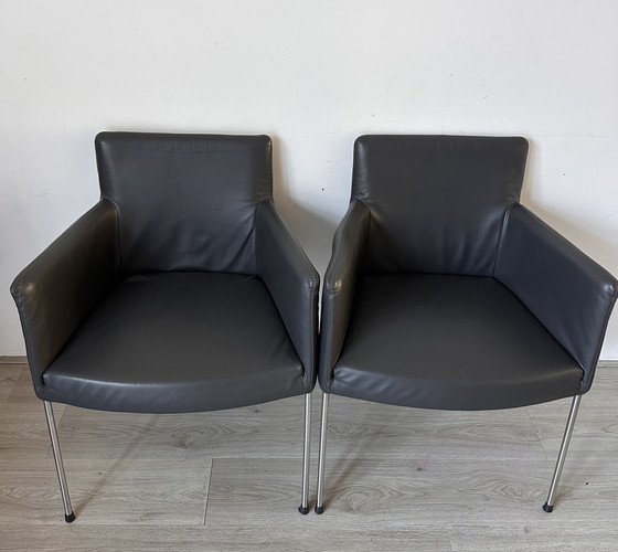 Image 1 of 4x Label Tiba design dining room chairs