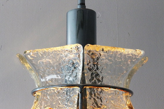 Image 1 of Big Carlo Nason chandelier for Mazzega in Murano glass