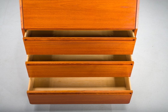 Image 1 of  Secretaire in teak van Kai Kristiansen voor Tørring Møbelfabrik, 1960