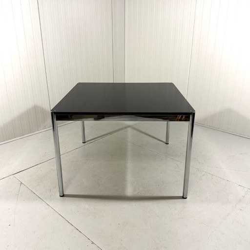Tavolo da pranzo USM Haller di Fritz Haller, anni '80 – eettafels, Chrome, Wood (photo 2 of 20)
