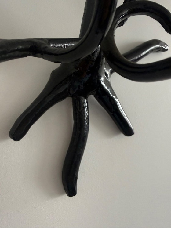 Brutalist 1970s Wall/Candlestick – Wall lights, Iron, Metal (photo 5 of 6)