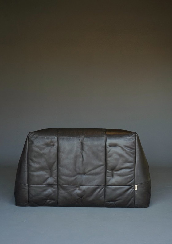 Image 1 of Amak Lounge Chair aus braunem Leder von Annie Hieronimus für Cinna, 1980er Jahre