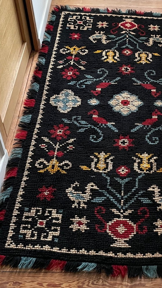 Image 1 of Wandtapijt Decoratief Tapijt Wol Frankrijk Vintage