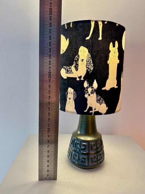 Image 1 of Small cordless table lamp – West German Pottery, 1950s
